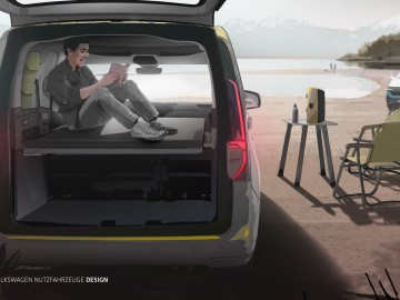  VW Caddy mini kamper &ndash; Spanie pod gwiazdami